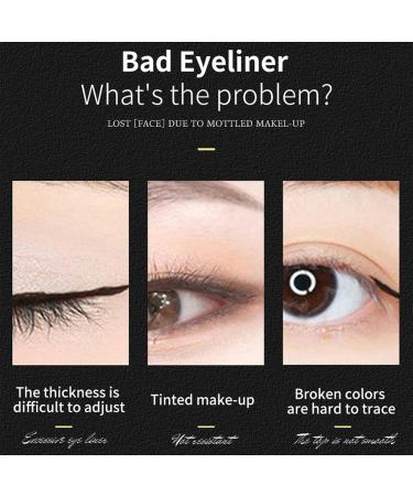 Eyeliner Quick-Drying Waterproof Long-Lasting Eye Liners for Women Liquid Eyeliner Precise Ultra Fine Non-fading Liquid Eyeliner for Women Girls Pochy Red - Buy Online on GoSupps.com