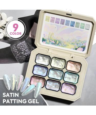 Patting Gels pour ongles - Gel ongles d grad de grille | Colle ongles solide Accessoires de manucure pour dessin et coiffage pour les vacances la maison l'utilisation quotidienne le salon les - Buy Online on GoSupps.com