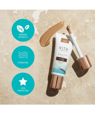 Vita Liberata Beauty Blur Face CC Cream Medium | Flawless Complexion, Radiant Glow, Full Coverage Foundation | Hydrating & Customizable | New Packaging - Buy Online on GoSupps.com