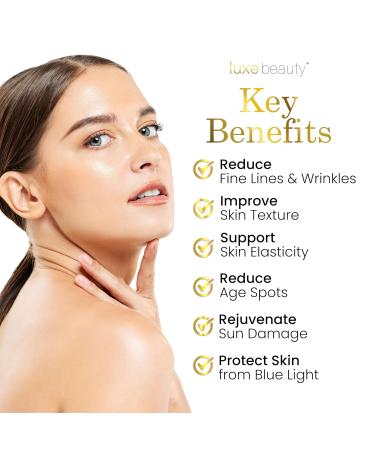 Luxe Beauty Organic Astaxanthin Serum - Powerful Antioxidant & Anti-Aging Face Serum with Rosehip Clove & Raspberry Seed Oils - Shop Internationally - Buy Online on GoSupps.com