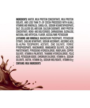 BOOST MAX Protein Shakes Ready to Drink - 30g High Protein Shake - Chocolate | Nutritional Drinks to Support Muscle Recovery After Exercise 26 Vitamins & Minerals 1g Sugar 11 fl oz (Pack of 18) - Buy Online on GoSupps.com