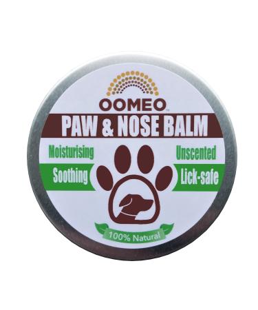 OOMEO Paw & Nose Balm for dogs Vegan with Hemp and Oatmeal 100% Natural 30ml