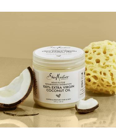 SheaMoisture Extra Virgin Coconut Oil Body Moisturizer - 14.5 oz - Buy Online on GoSupps.com