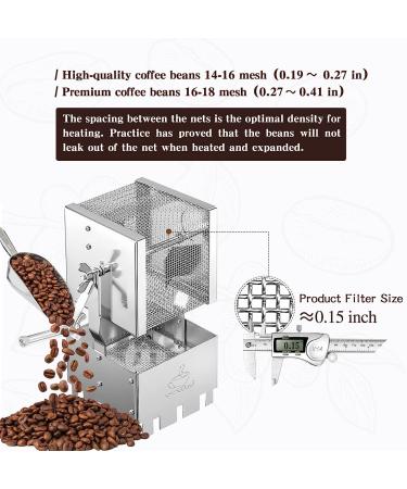 iColourSky Coffee Roaster - Manual Machine for Home & Camping - Buy Online on GoSupps.com