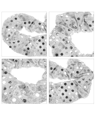 Buy Solustre 5-Piece Christmas Hair Scrunchies - Elastic Ponytail Holders & Hair Jewelry for Women - Perfect Holiday Gift! - Buy Online on GoSupps.com