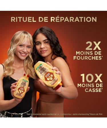 Garnier Ultra Doux - Replenishing Conditioner - Enriched with Acacia Lavender & Manuka - For Fragile & Brittle Hair - Honey Treasures - 200 ml - Buy Online on GoSupps.com