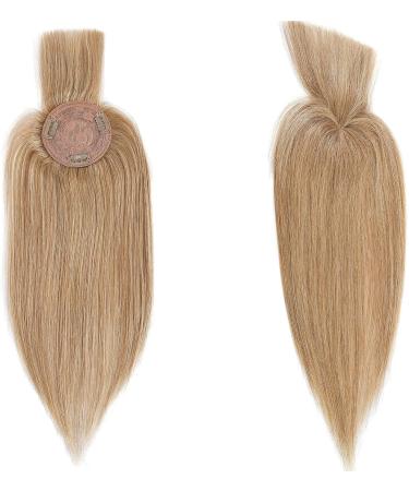 12" SEGO Hair Toppers with Fringe for Thinning Hair Women Real Hair #27 Dark Blonde Remy Human Hair One Piece Clip in Hair Extension 150% Density Hairpieces Toupee (35g) - Buy Online on GoSupps.com