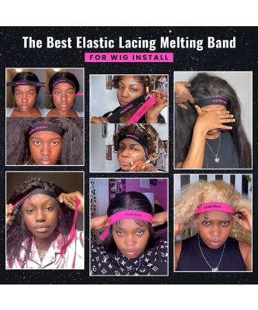 Dolahair Lace Melting Bands - 4PCS Wig Band for Edges + HD Caps - Buy Online on GoSupps.com