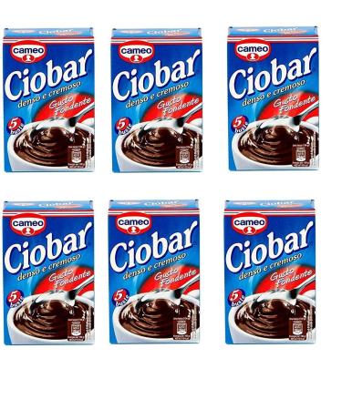 6x Cameo Ciobar Gusto Fondente chocolat chaud soluble go t noir 115g ( 5 x 23g )