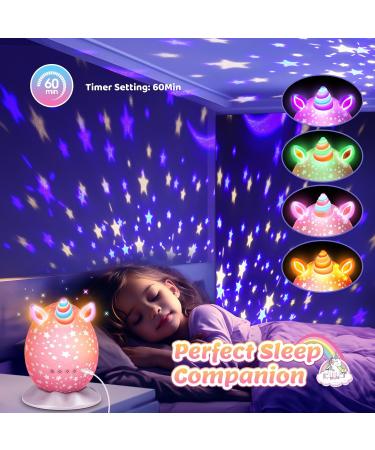Tragik Unicorn Unicorn Gifts for Girls Unicorn Night Light Projector Unicorn Toys for 3-12 Year Olds Girls Toys Age 2 3 4 5 6 Year Olds Girls Gifts for 3-12 Year Olds Girls Autism Sensory Lights Toys - Buy Online on GoSupps.com