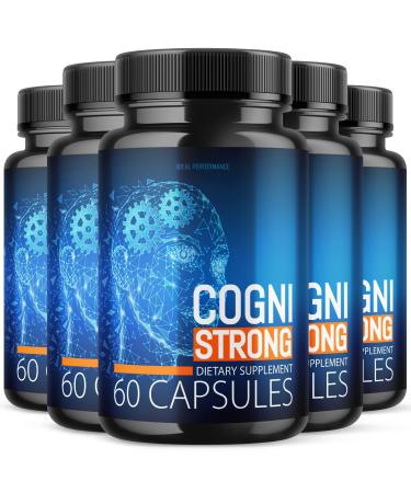 IDEAL PERFORMANCE (5 Pack) Cognistrong Supplements Cogni Strong (300 Capsules)