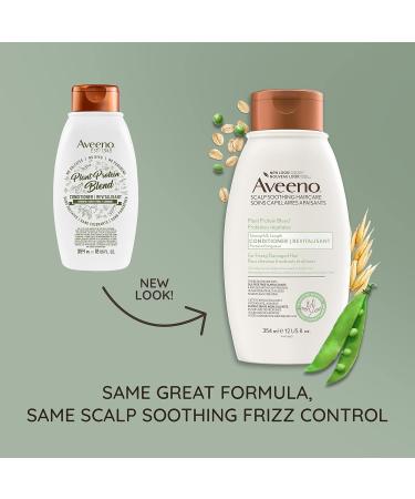 Aveeno Strength & Length Plant Protein Blend Conditioner Vegan Formula for Strong Healthy-Looking Hair 354 mL - Buy Online on GoSupps.com