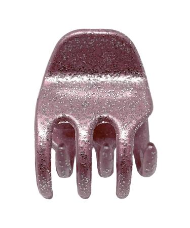 17-Piece Pink Glitter Hair Claw Clips Set | Stylish & Durable Hair Clips for All Hair Types - International Shipping Available! - Buy Online on GoSupps.com