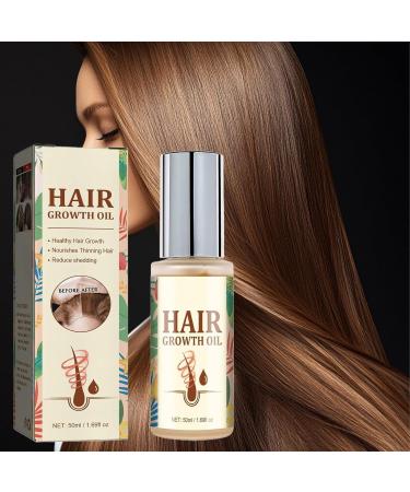 Besreey Natural Hair Growth Oil50ml Strengthening Natural Hair Thickener Beauty Products for Scalp Texture Improvement Daily Style and Special Occasions - Buy Online on GoSupps.com