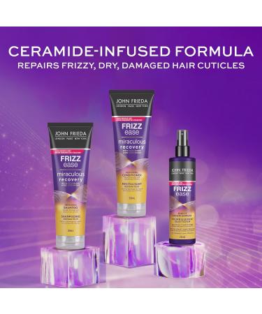 John Frieda Frizz Ease Miraculous Recovery Repairing Shampoo for Damaged Dry Hair 250 ml (Pack of 1) - Buy Online on GoSupps.com