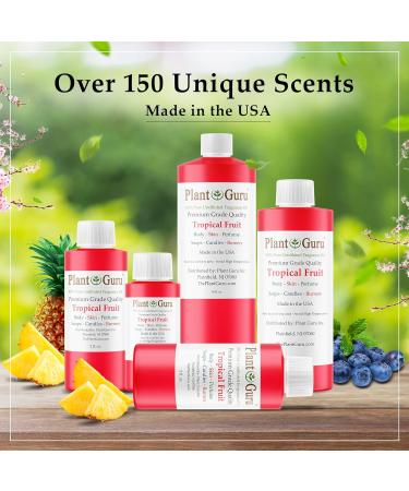 Tropical Fruit Fragrance Oil 8 fl. oz - Ideal for DIY Soap Candles Bath Bombs & Aromatherapy | Enhance Lotions & Creams - Buy Online on GoSupps.com