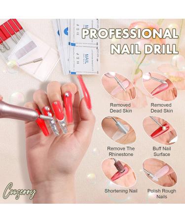 Cooserry Acrylic Nail Kit for Beginners - 115 in 1 Professional Set with Drill, Gel Polish, and Light - Complete Nail Supplies for DIY Nail Art - Buy Online on GoSupps.com