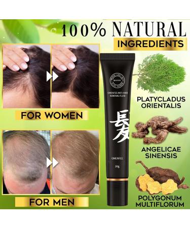 Herbal Rolling Ball Massage Hair Growth Serum - 2PC Scalp Oil for Regrowth & Anti-Hair Loss - Buy Online on GoSupps.com