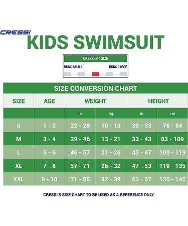 Cressi Kids Neoprene 1.5mm Short Sleeve Swimsuit - Large Pink | Ages 2-10 | Boys & Girls | Designed in Italy - Buy Online on GoSupps.com