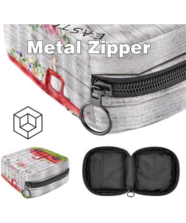 Shop Women's Binding-Up Bags - Red Truck Easter Theme with Zip Pockets for Menstrual Storage - Buy Online on GoSupps.com