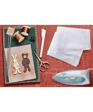 Double Sided Fusible Non Woven Interfacing Webbing - 3 Piece Set | Lightweight White Interfacing Fabric - 59 x 78.74 | Ideal for DIY Craft Making - Buy Online on GoSupps.com