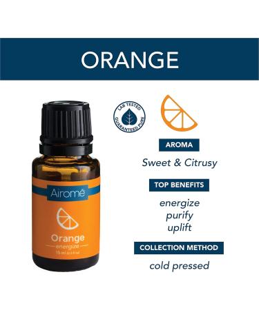 Airom Aromatherapy Essentials Gift Set - 3 Pack of 10 ml Therapeutic Grade Oils | Lavender Orange Peppermint - Perfect International Shipping - Buy Online on GoSupps.com