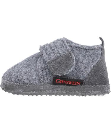 Giesswein Baby Unterstaufen Slippers - Size 8.5 UK Child, Slate Gray - Buy Online on GoSupps.com