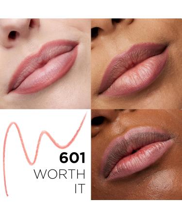 L'Or al Paris Colour Riche Lip Liner Pencil - Creamy Pinky Nude Lip Liner with Omega 3 & Vitamin E - 601 Worth It - International Shipping Available - Buy Online on GoSupps.com