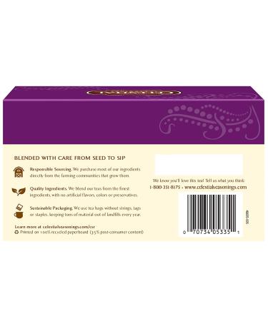 Celestial Seasonings Wild Berry Zinger Herbal Tea - Caffeine Free, 20 Bags - 1.7 oz - Buy Online on GoSupps.com
