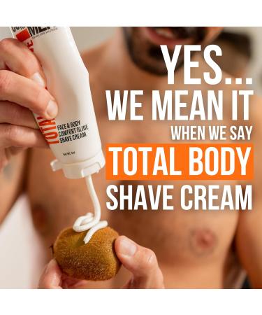 Sensitive Skin Shaving Cream for Men | Irritation-Free Face & Body Glide | Protect Against Razor Burn - Everyday Comfort - Buy Online on GoSupps.com