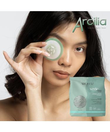 (ARCILIA) Argiletz - LOT OF 2 Poudre Surfine Argile Vert 1 Kg - clay bath cure poultices plasters organic French clay beauty care mask face - Buy Online on GoSupps.com