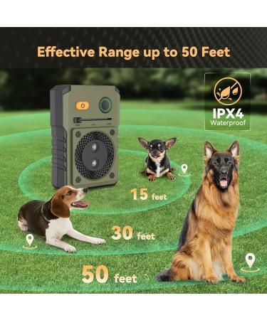 Bubbacare Anti Bell Device for Dogs - Ultrasonic Anti-Bell Remedy 3 Modes 50-Foot Range - Safe for Small & Large Dogs Indoors & Outdoors - Color 62 - Buy Online on GoSupps.com