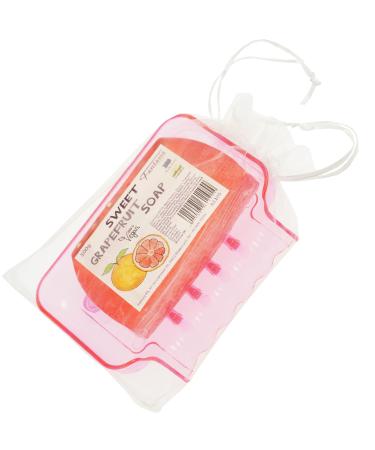 Fantasia Soap Set: 100 g Solid Soap with Grapefruit Fragrance and Soap Dish - Hand Soap Solid - Vegan Soap - Handmade Soap - Vegan Soap