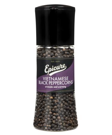 Epicure Vietnamese Black Peppercorns Freshly Ground Seasoning Grinders 145 g (Pack of 1) Vietnamese Black Peppercorns Single - Buy Online on GoSupps.com