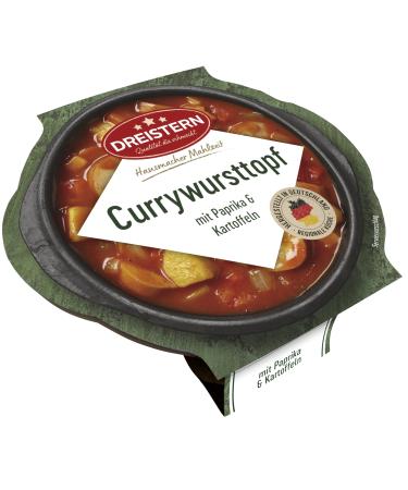 Dreistern Currywurst With Paprika And Potatoes 400 G 400 g (1 pack)