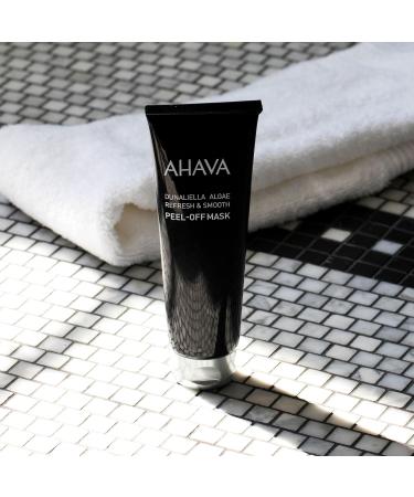 AHAVA Dunaliella Algae Refresh & Smooth Peel-off Mask - Revitalize Skin Combat Blackheads & Clogged Pores 4.2 Fl. Oz - Buy Online on GoSupps.com