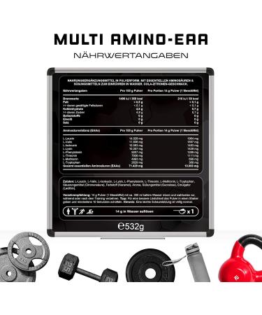 Buy 2x EAA Powder - Cola Lemon & Mango Pineapple - All 8 Essential Amino Acids - Vegan Amino Workout Drink with Premium Shaker - Human Code Formula (532g x 2) - Buy Online on GoSupps.com