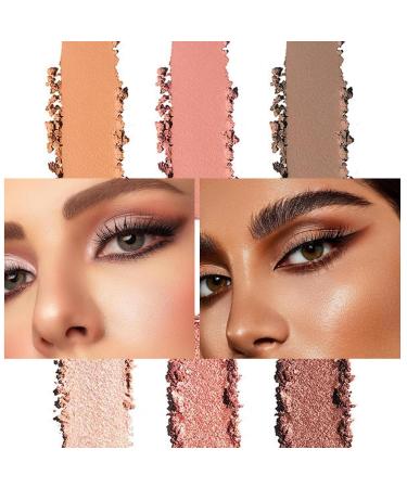 9 Colors Matte Naked Eyeshadow Palette - Taupe & Brown Nude Shades | Ultra-Blendable & Long Lasting Makeup - Buy Online on GoSupps.com