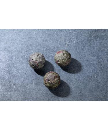 JOVIVI Dragon Blood Jasper Crystal Ball with Bronze Star Moon Stand - Healing Gemstone for Wicca, Feng Shui & Meditation - Buy Online on GoSupps.com