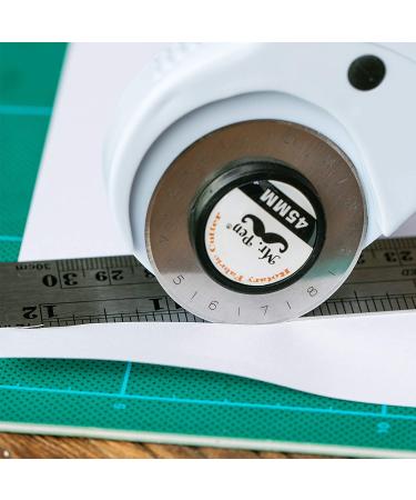 Mr. Pen 45mm Fabric Cutter with Extra Blade - Rotary Cutter for Fabric and Leather Cutting Tools - Buy Online on GoSupps.com