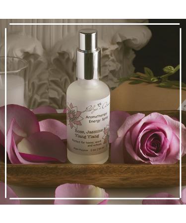 LILIYAS AROMA Aromatherapy Energy Spray with Rose, Jasmine & Ylang Ylang Essential Oils | Natural Air Freshener, Pillow Mist, Room Spray & Home Fragrance - 2 oz - Buy Online on GoSupps.com