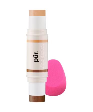 P R MINERALS Cameo Contour & Highlight Stick  Tan
