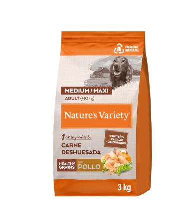 Nature's Variety Healthy Grains - Medium/Maxi Adult Dog Food - Chicken - 3kg