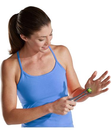 Gaiam Finger Massager: Dual-Sided Hand Massage Roller for Circulation, Stress, Arthritis & Pain Relief - Buy Online on GoSupps.com