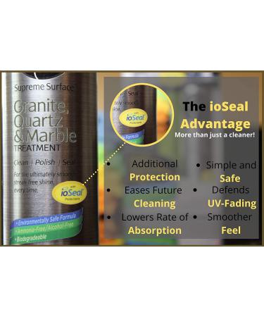 Supreme Surface Granite Quartz & Marble Treatment 3 Pack - Enhance & Protect Your Countertops - Buy Online on GoSupps.com