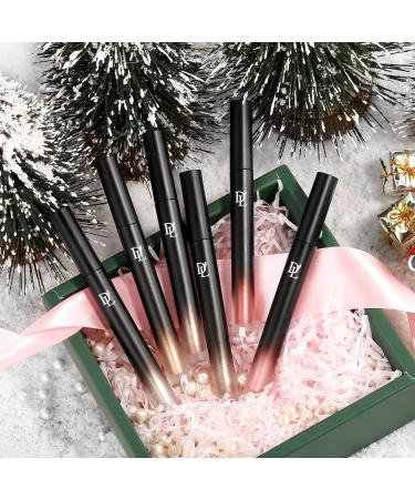 Afflano Liquid Glitter Eyeshadow Pen Set - Pigmented Long-Lasting Metallic Shimmer in Gold Silver Pink Red Brown & Nude | International Shipping - Buy Online on GoSupps.com