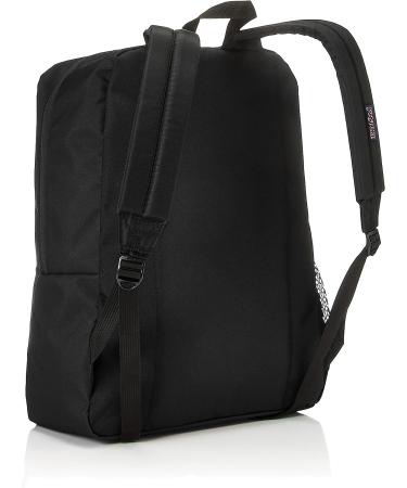 JanSport Cross Town School Backpack - Black | 17 x 12.5 x 6 | Simple Bookbag for Girls, Boys, Adults | 1 Main Compartment, Front Utility Pocket | Premium School Accessories - Buy Online on GoSupps.com