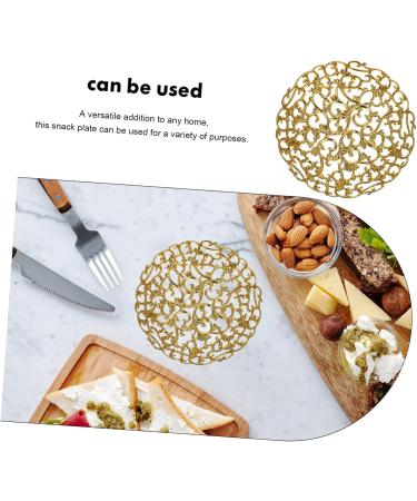 SHOWERORO Snacks Storage Tray Fruit Tray Dessert Serving Tray Candy Stand Serving Dish Snack Bowl - Buy Online on GoSupps.com