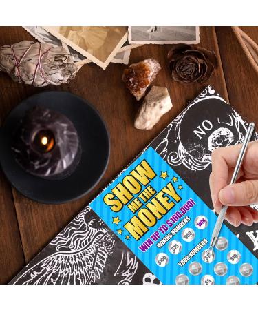 Sibba Lottery Scratcher Ticket Set - 4 Metal Label Scrapers & Cuticle Pushers | Reusable Nail Tools for Gel Polish Removal & Massaging  - Buy Online on GoSupps.com