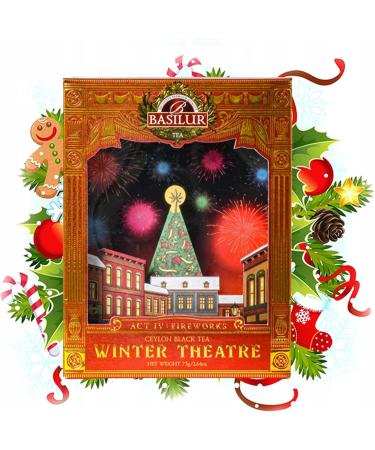  sarcia.eu BASILUR Winter Theatre ACT IV - Black Leaf Tea Ceylon Orange Pekoe 75g x6 - Buy Online on GoSupps.com